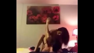 super horny brunette babe fucking her boy friend hard